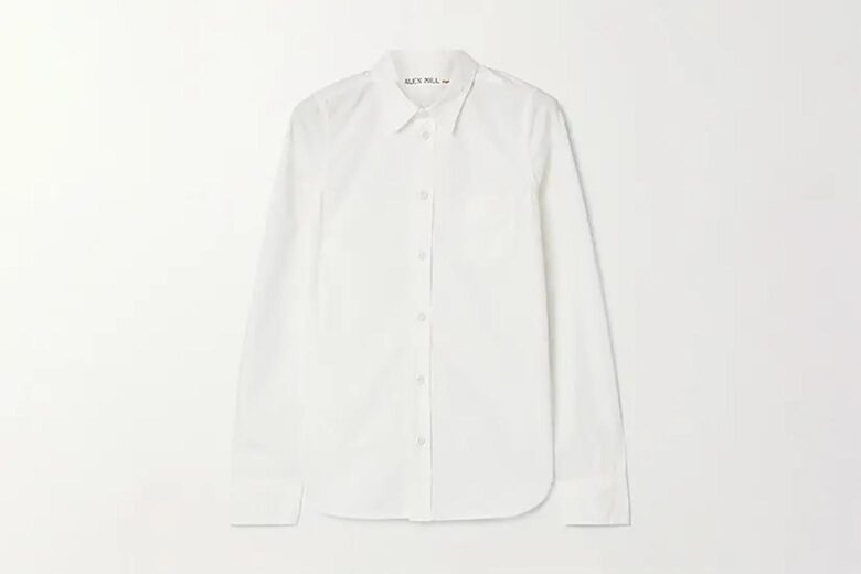 best white shirts women alex mill - Luxe Digital
