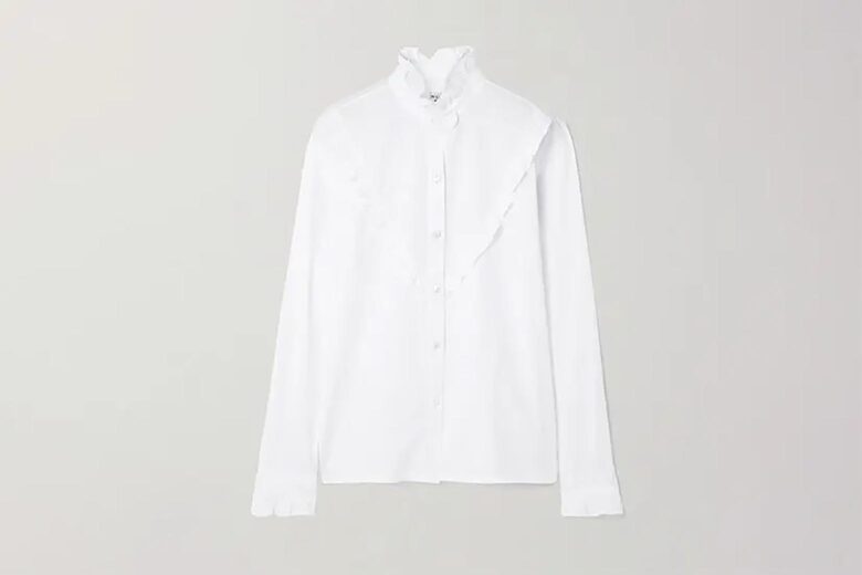 best white shirts women nili lotan - Luxe Digital