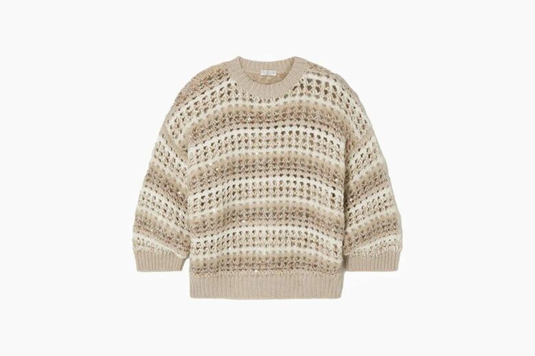 best cashmere sweaters women brunello cucinelli review - Luxe Digital