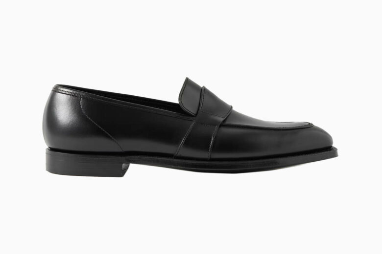 best loafers men george cleverley owen leather penny loafers - Luxe Digital