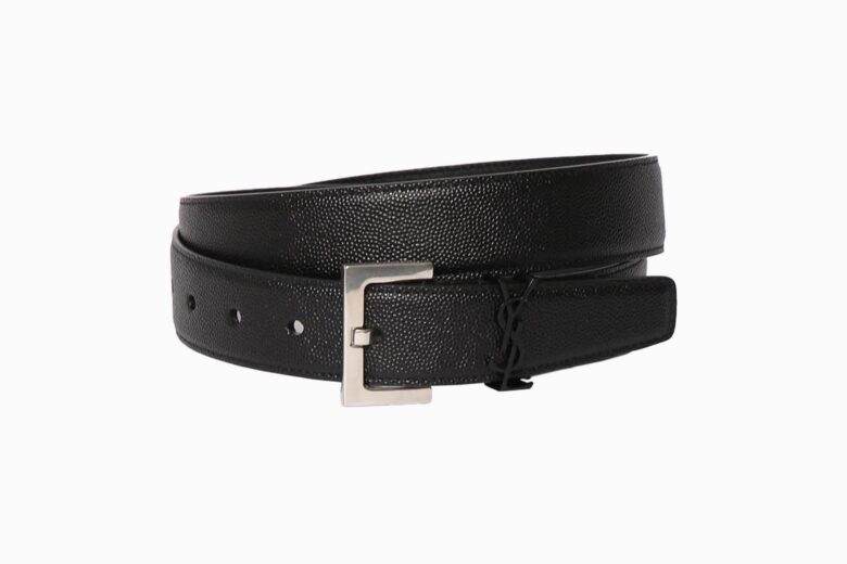 Mens Black Genuine Leather Belt Solid Business Formal Casual Auto