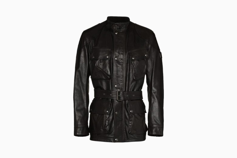 best leather jackets men belstaff trialmaster - Luxe Digital