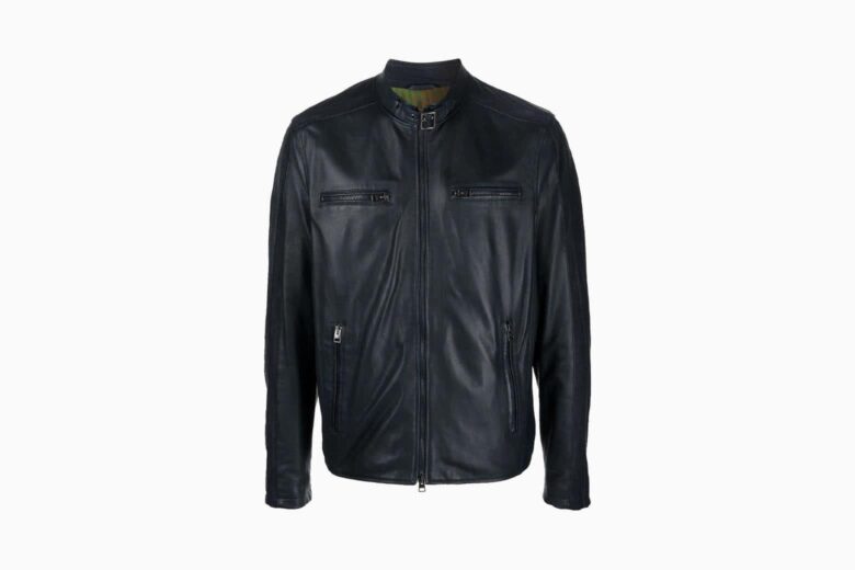 best leather jackets men etro - Luxe Digital