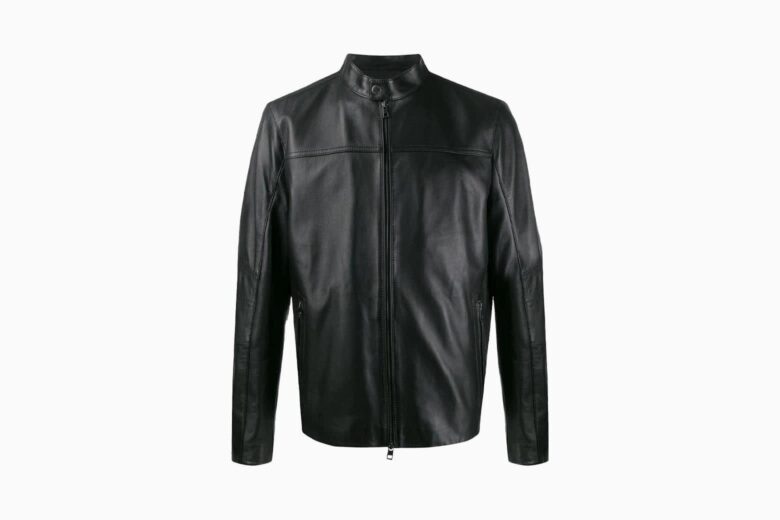 best leather jackets men michael kors - Luxe Digital