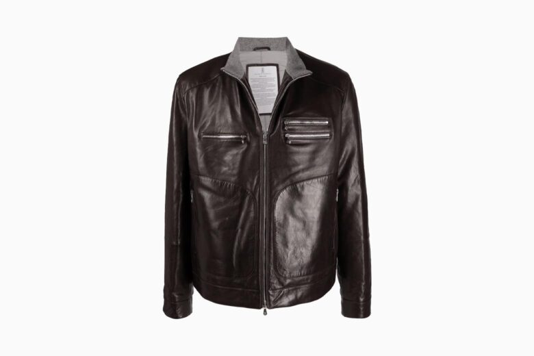 Men's Designer Leather Jackets & Mid-Layer Pieces