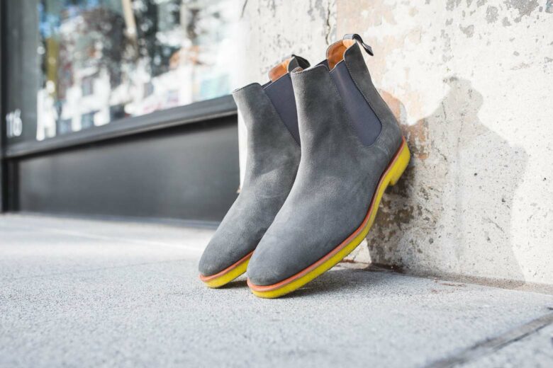 Chuck suede chelsea boot clearance new republic