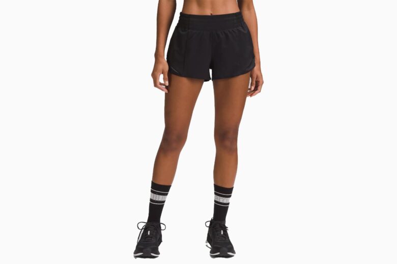 Lululemon Hotty Hot 4 Recycled Fibre-blend Running Shorts In Black |  ModeSens