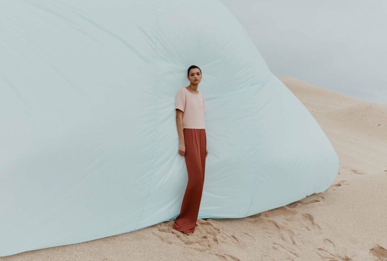 Velour Baller Hoodie in Sand Dune by Alo Yoga