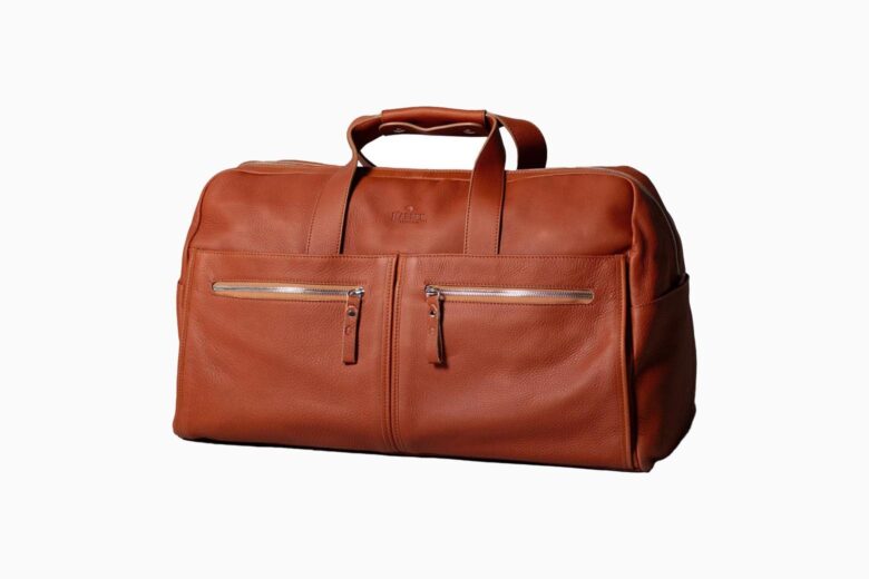 best weekender bags for men harber london leather weekender - Luxe Digital