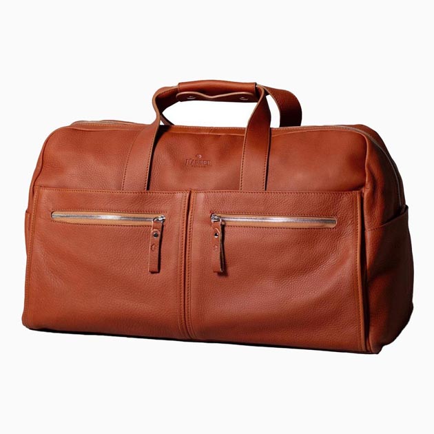 best weekender bags for men harber london leather weekender table item - Luxe Digital