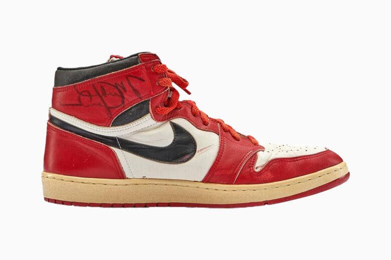 most expensive jordans air jordan 1 chicago game worn and autographed review - Luxe Digital