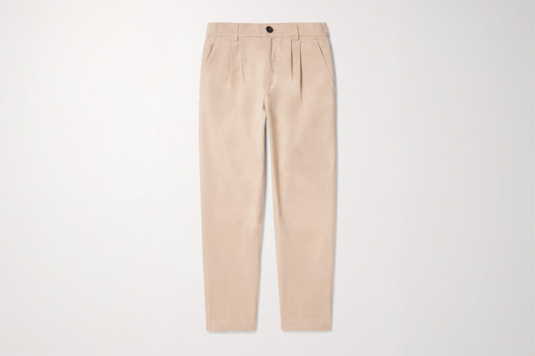 MR P. Tapered Pleated Linen Trousers for Men | Linen trousers, Linen  trousers for men, Trousers