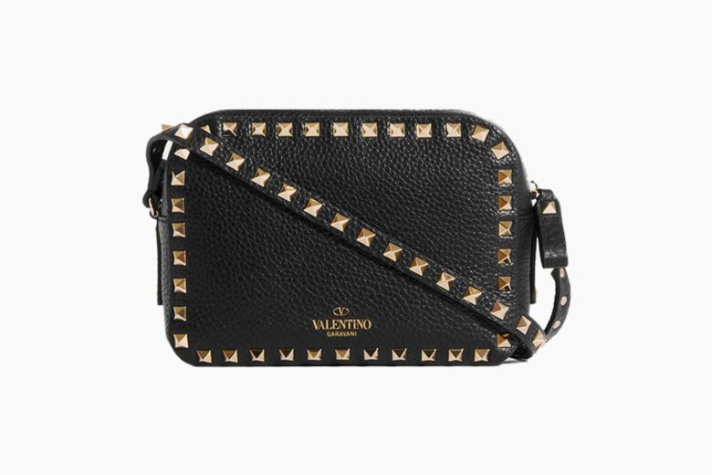 best valentino bags rockstud camera bag review - Luxe Digital