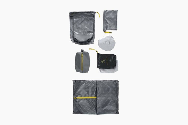 garment bags samsara packing bag review - Luxe Digital