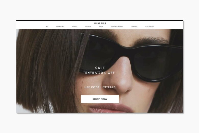 best online shopping sites women anine bing - Luxe Digital