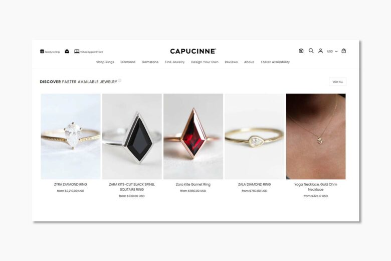 best online shopping sites women capucinne - Luxe Digital