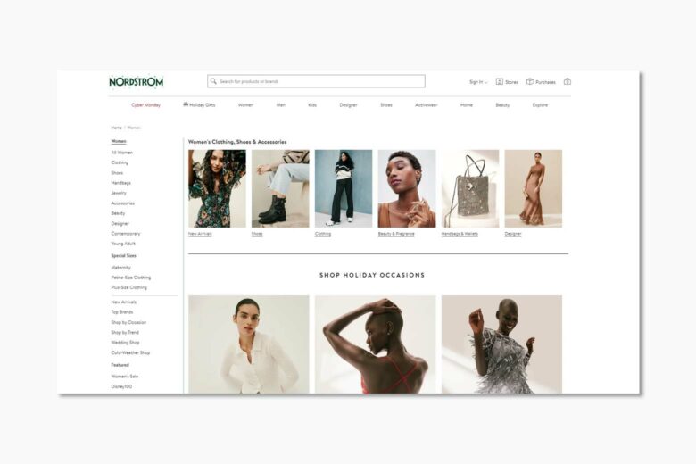 best online shopping sites women nordstrom - Luxe Digital