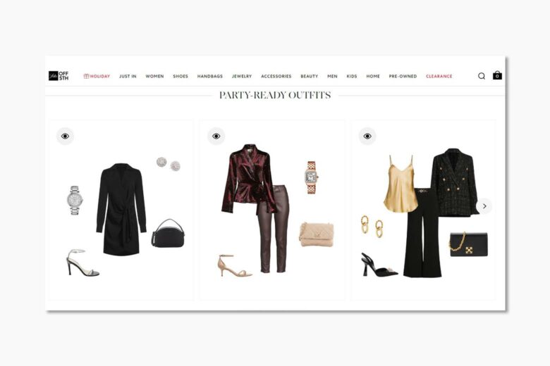 best online shopping sites women saks fifth avenue - Luxe Digital