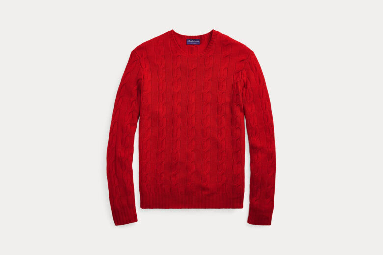 Ralph Lauren cable knit sweater - Luxe Digital
