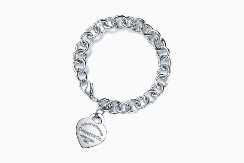 tiffany co brand tiffany heart tag bracelet - Luxe Digital