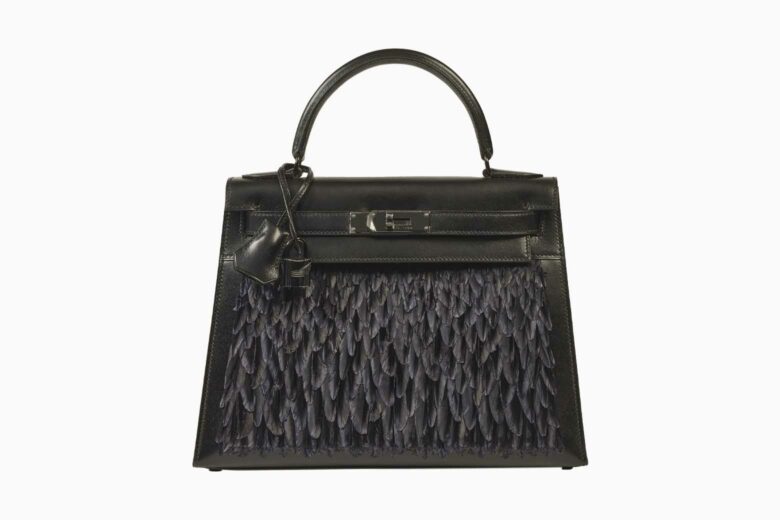 most expensive bags in the world hermes so black feather kelly - Luxe Digital