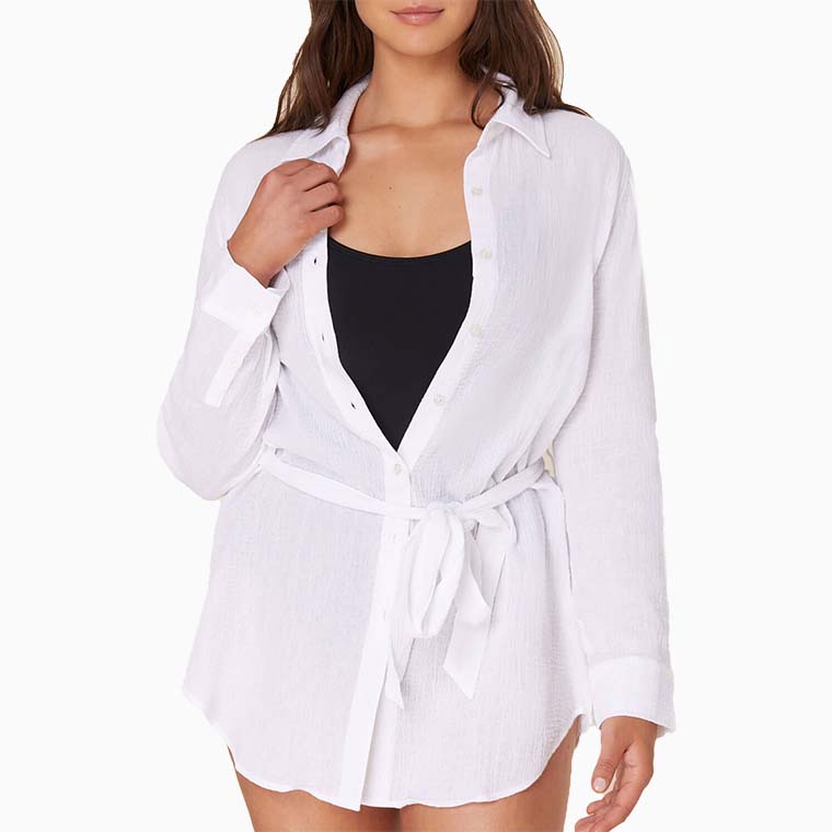 best luxury gifts for women andie swim the corvo button up dres - Luxe Digital