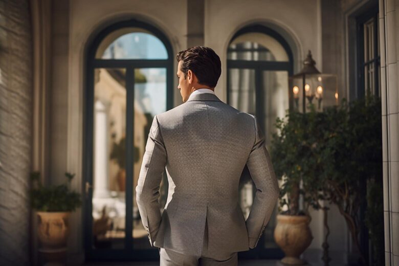 types of suits for men center vent - Luxe Digital