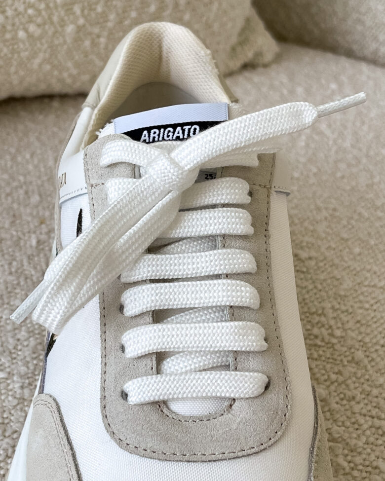 Axel Arigato Rush review laces - Luxe Digital