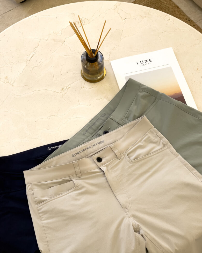 Western Rise Evolution pants review colors - Luxe Digital
