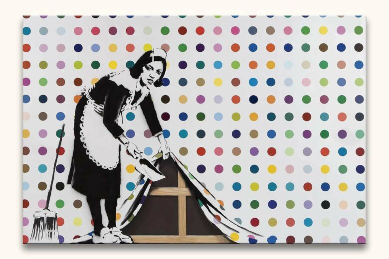 most expensive banksy keep it spotless - Luxe Digital