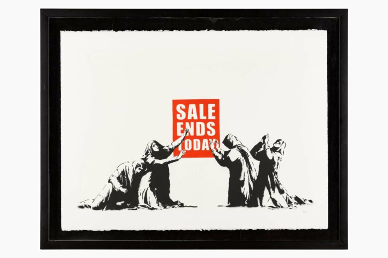 most expensive banksy sale ends today - Luxe Digital