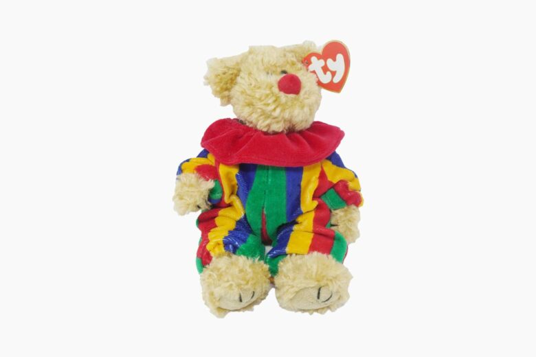 most valuable beanie babies piccadilly the clown - Luxe Digital