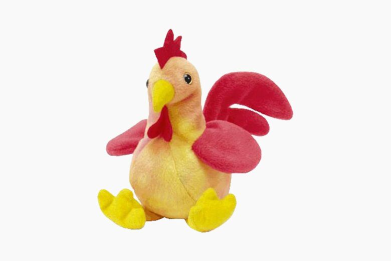 most valuable beanie babies strut the rooster - Luxe Digital
