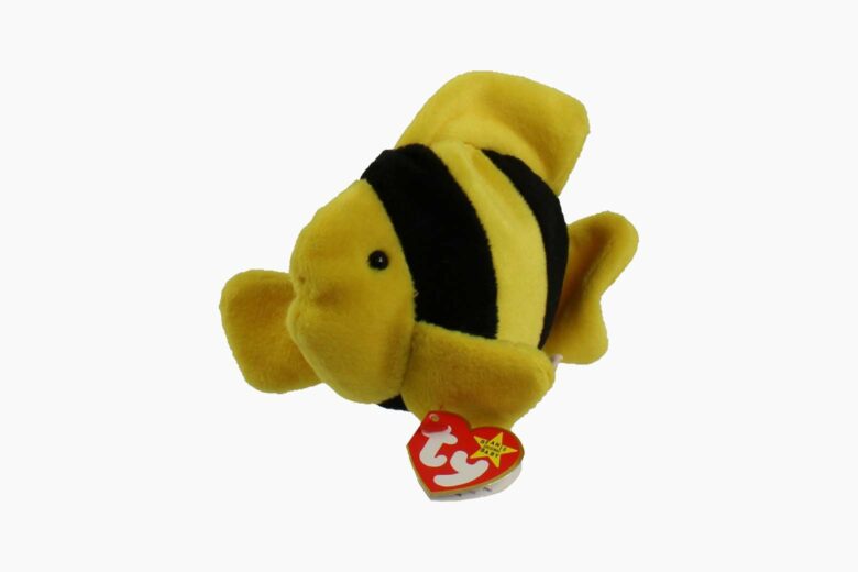 most valuable beanie babies bubbles the fish - Luxe Digital