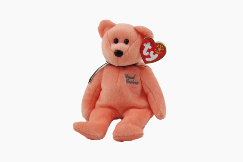 most valuable beanie babies coral casino the bear - Luxe Digital