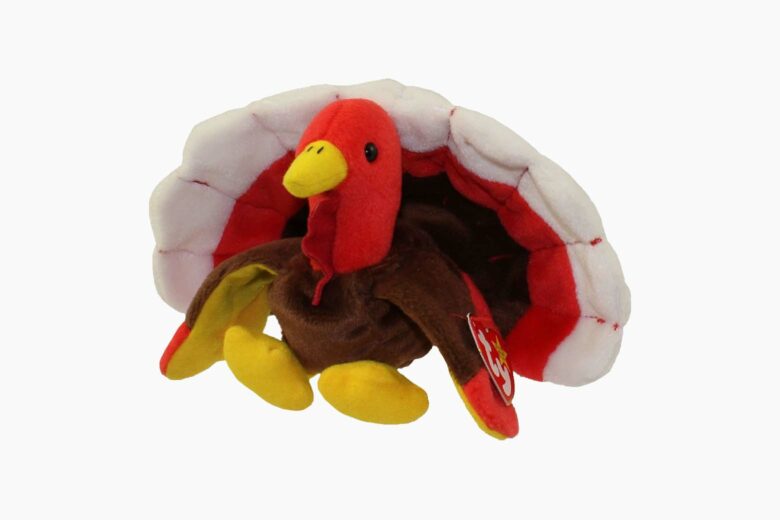 most valuable beanie babies gobbles the turkey - Luxe Digital