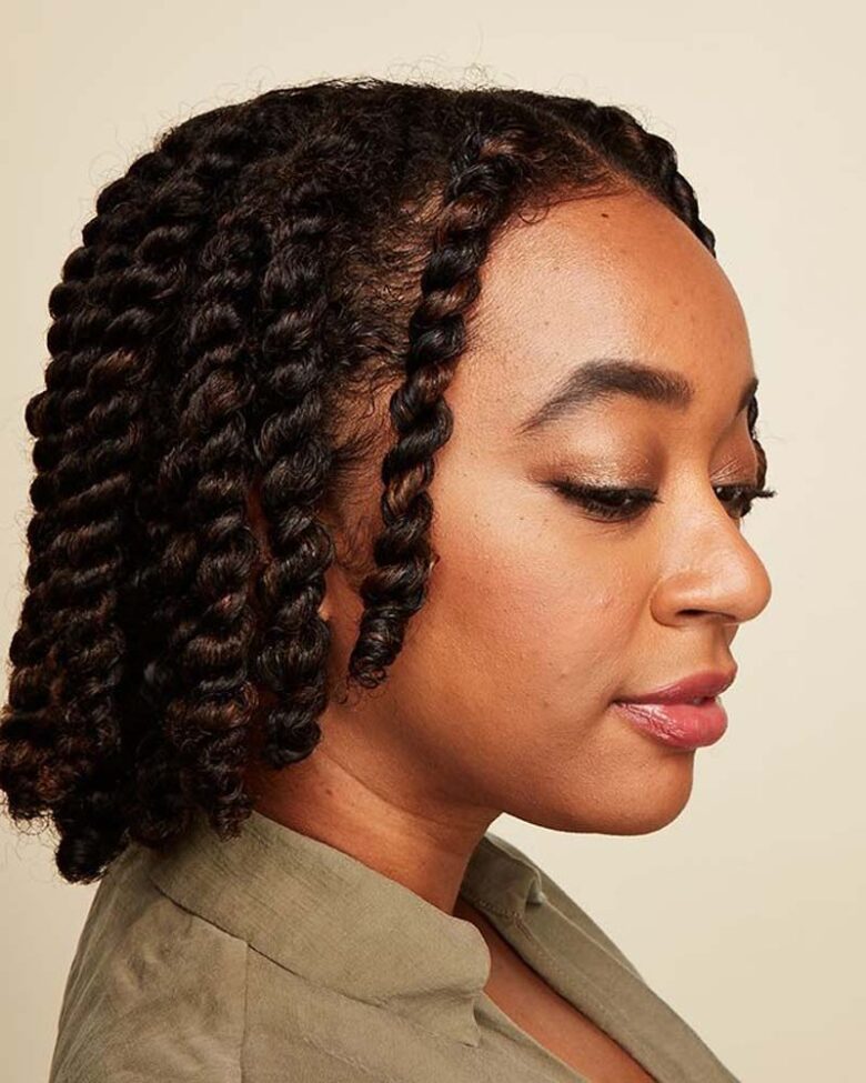 black girls hairstyles two strand natural hairstyles - Luxe Digital