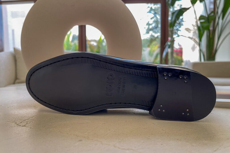 Koio Brera loafers review sole - Luxe Digital