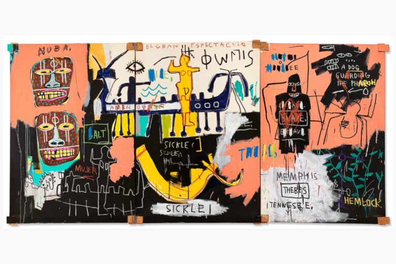 most expensive basquiat paintings el gran espectaculo the nile - Luxe Digital