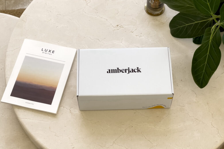 Amberjack Slip-On review package - Luxe Digital