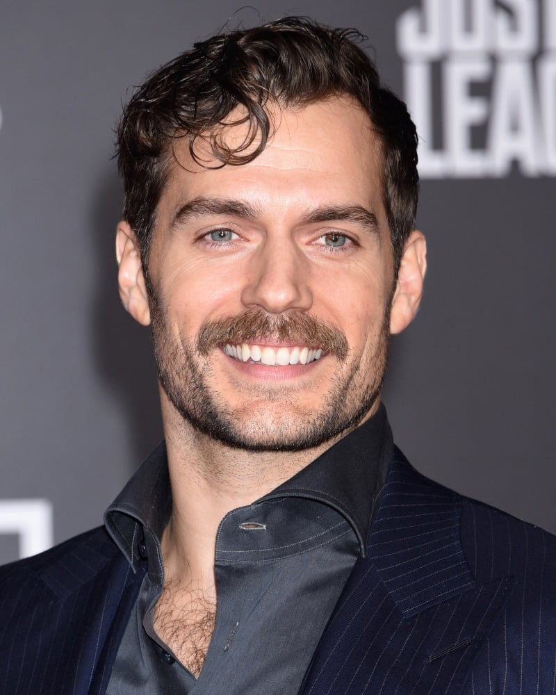 men curly haircuts side bang Henry Cavill - Luxe Digital