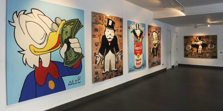 The Most Expensive Alec Monopoly Paintings Don’t Play Games