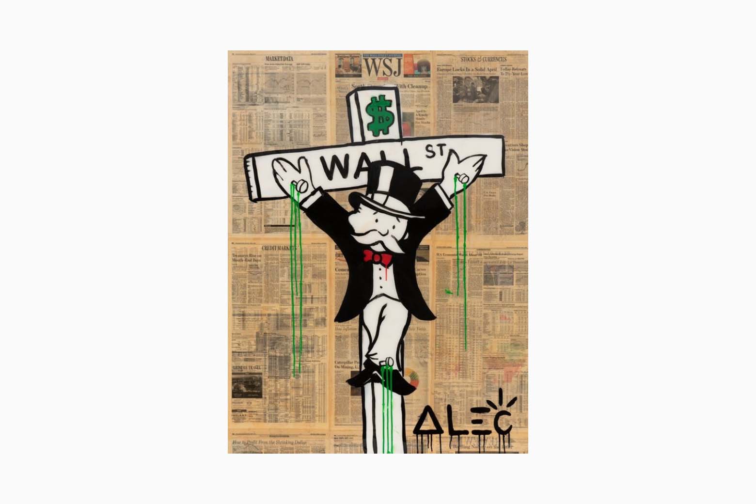 The Most Expensive Alec Monopoly Paintings Don’t Play Games