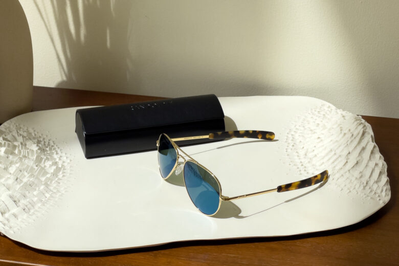 Randolph sunglasses review gold concorde - Luxe Digital