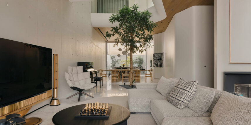 A closer look at Luxury Sky-High Penthouse Apartments With Smart Home Automation