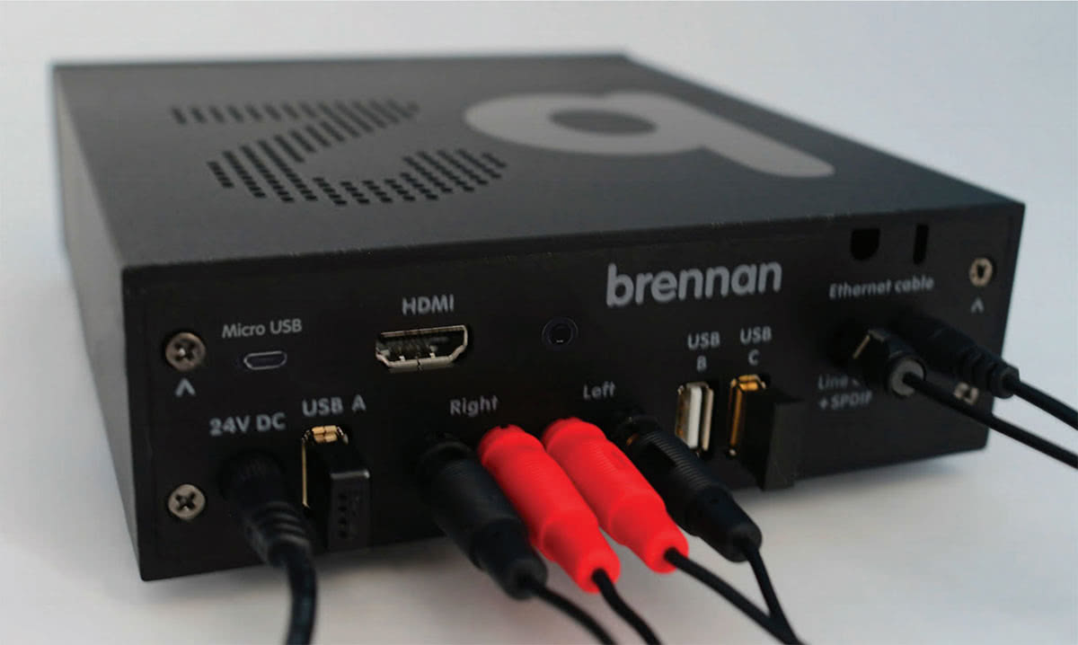 Brennan B2 Review CD player connections - Luxe Digital