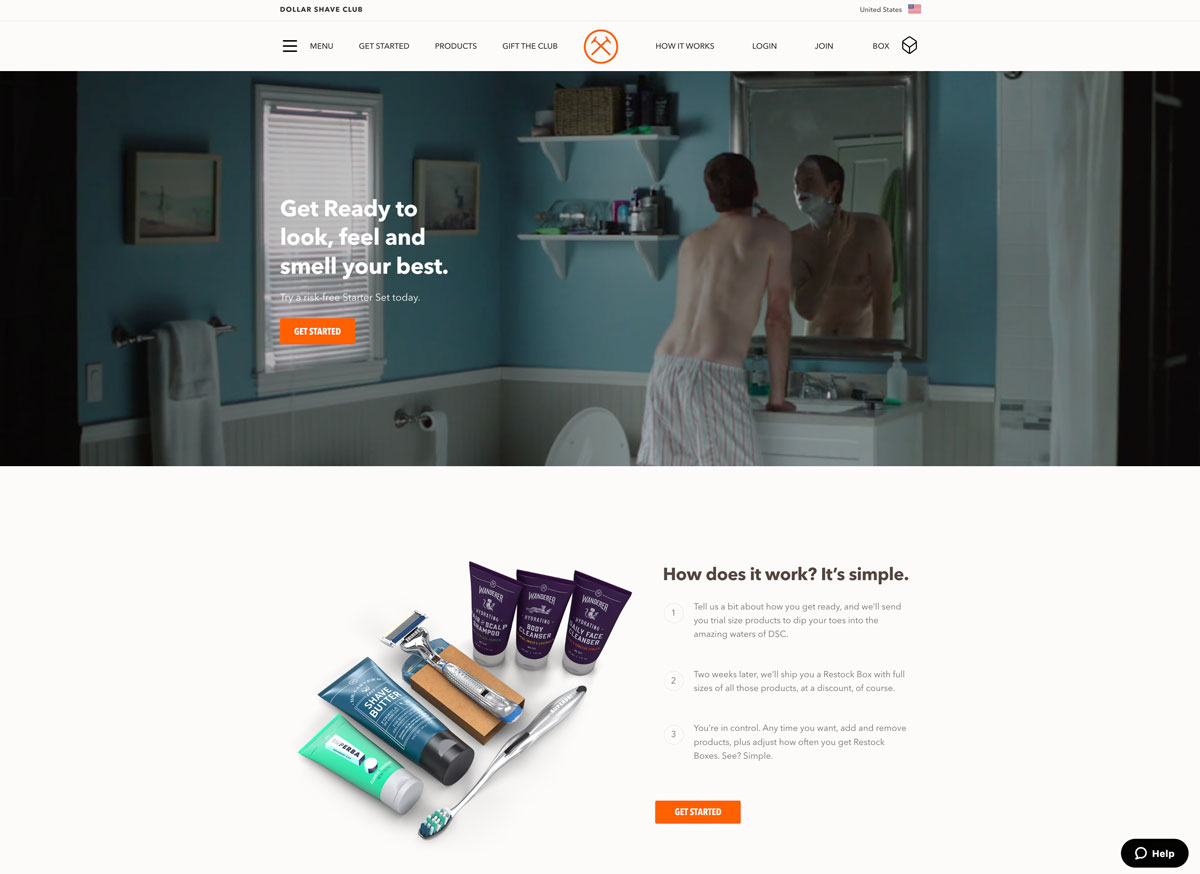best direct to customer brands Dollar shave Club - Luxe Digital