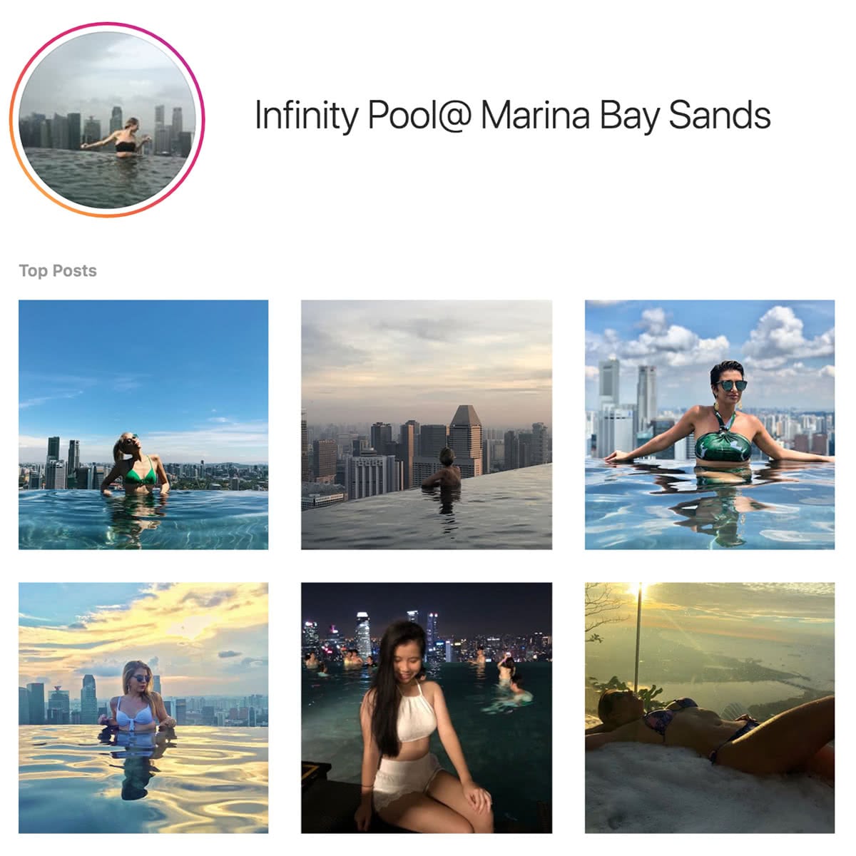 Luxe Digital luxury travel world most instagramed hotel Marina Bay Sands infinity pool
