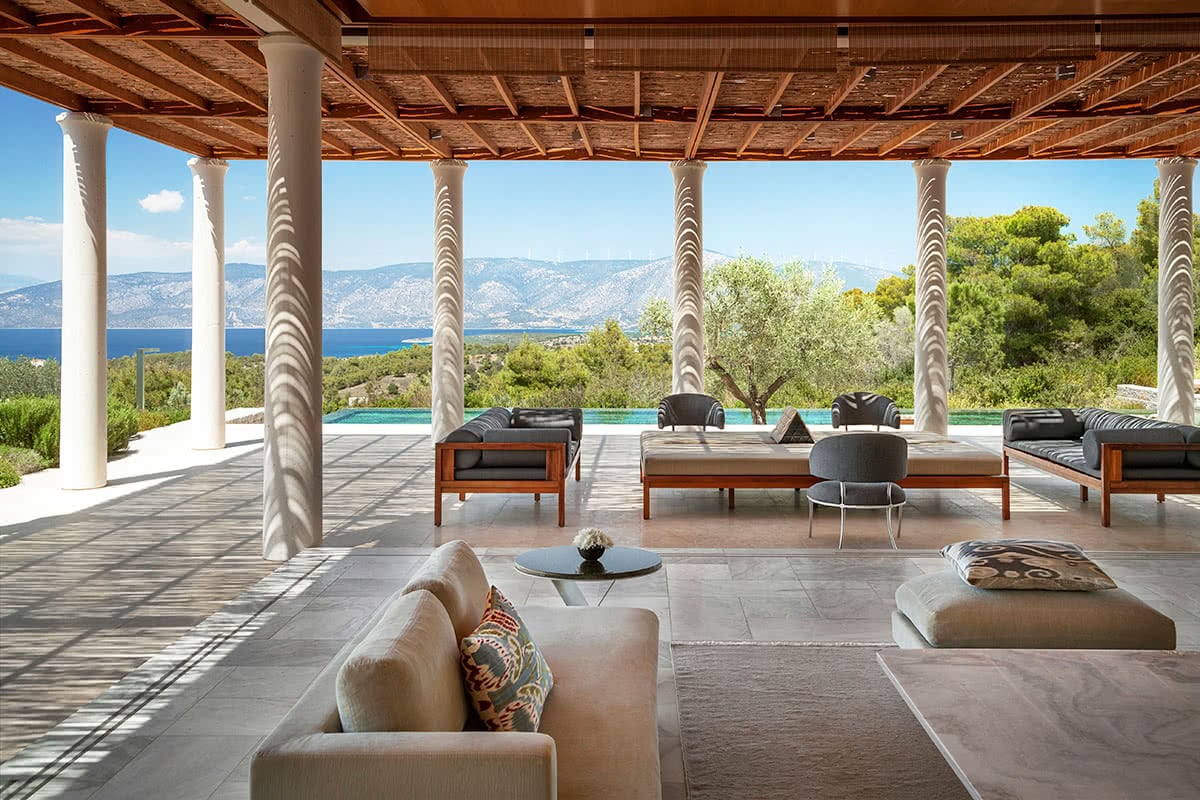 Luxe Digital Miltos Kambourides luxury Amanzoe hotel Greece